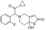 Prasugrel hydroxy thiolactone Structure,947502-66-1Structure