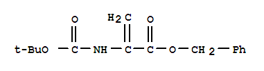 2-[[(1,1-Dimethylethoxy)carbonyl]amino]-2-propenoic acid phenylmethyl ester Structure,94882-75-4Structure