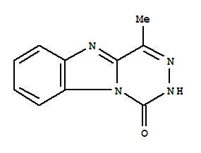 [1,2,4]Triazino[4,5-a]benzimidazol-1(2h)-one,4-methyl-(9ci) Structure,96101-27-8Structure