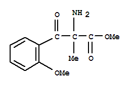 Phenylalanine, 2-methoxy--alpha--methyl--bta--oxo-, methyl ester Structure,96994-42-2Structure