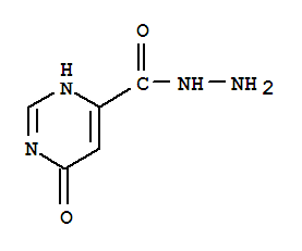 6-Oxo-1,6-dihydro-pyrimidine-4-carboxylic acid hydrazide Structure,98021-41-1Structure