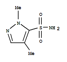 1H-pyrazole-5-sulfonamide,1,4-dimethyl-(9ci) Structure,98389-46-9Structure