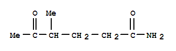 Hexanamide, 4-methyl-5-oxo-(6ci) Structure,98435-71-3Structure