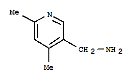 Pyridine, 5-(aminomethyl)-2,4-dimethyl-(6ci) Structure,98489-36-2Structure