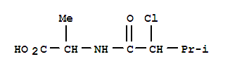 Alanine, n-(2-chloro-3-methylbutyryl)-(6ci) Structure,98492-26-3Structure