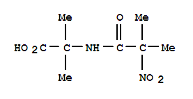 Alanine, 2-methyl-n-(2-methyl-2-nitropropionyl)-(6ci) Structure,98493-26-6Structure