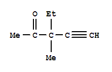 4-Pentyn-2-one, 3-ethyl-3-methyl-(6ci,9ci) Structure,98558-15-7Structure