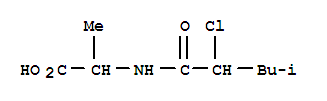 Alanine, n-(2-chloro-4-methylvaleryl)-(6ci) Structure,98880-39-8Structure