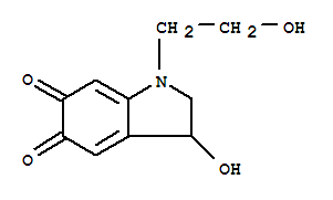 5,6-Indolinedione, 3-hydroxy-1-(2-hydroxyethyl)-(6ci) Structure,99060-69-2Structure