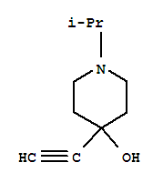 4-Piperidinol,4-ethynyl-1-isopropyl-(6ci) Structure,99188-74-6Structure