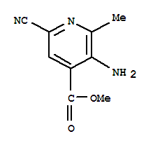 Isonicotinic acid, 3-amino-6-cyano-2-methyl-, methyl ester (6ci) Structure,99358-63-1Structure