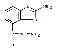 7-Benzothiazolecarboxylicacid,2-amino-,hydrazide(6ci) Structure,99584-89-1Structure