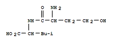 Leucine, n-(2-amino-4-hydroxybutyryl)-(6ci) Structure,99850-06-3Structure