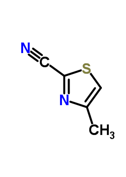 4-Methylthiazole-2-carbonitrile Structure,100516-98-1Structure