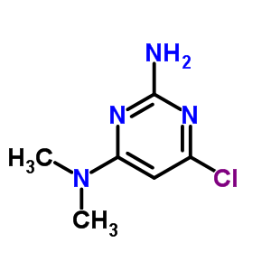 6-Chloro-n~4~,n~4~-dimethyl-2,4-pyrimidinediamine Structure,1007-11-0Structure