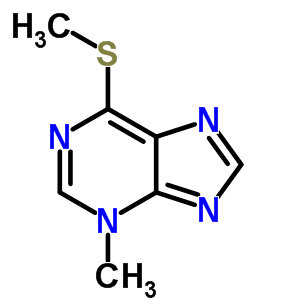 3H-purine,3-methyl-6-(methylthio)- Structure,1008-08-8Structure