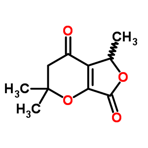 2H-furo[3,4-b]pyran-4,7(3h,5h)-dione,2,2,5-trimethyl- Structure,1013-11-2Structure