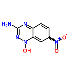 1,2,4-Benzotriazin-3-amine,7-nitro-, 1-oxide Structure,1016-90-6Structure