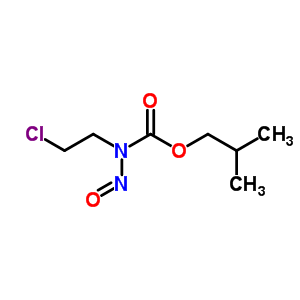 Carbamic acid,(2-chloroethyl)nitroso-, 2-methylpropyl ester (9ci) Structure,10182-51-1Structure