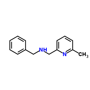 Benzyl-(6-methyl-pyridin-2-ylmethyl)-amine Structure,101938-10-7Structure