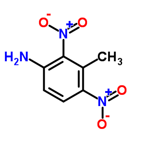 3-Methyl-2,4-dinitrobenzenamine Structure,10202-92-3Structure