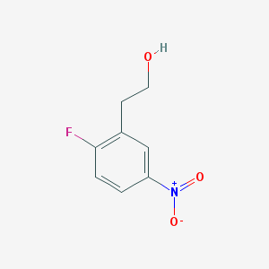 2-(2-Fluoro-5-nitrophenyl)ethanol Structure,1021389-31-0Structure