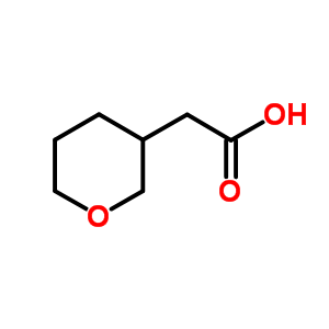 Tetrahydro-2H-pyran-3-ylacetic acid Structure,102539-71-9Structure