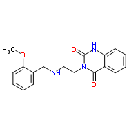 3-(2-((2-Methoxybenzyl)amino)ethyl)quinazoline-2,4(1h,3h)-dione Structure,1028307-48-3Structure