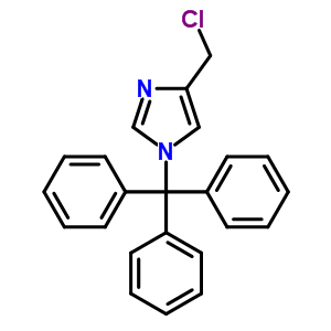 4-(Chloromethyl)-1-(triphenylmethyl)-1h-imidazole Structure,103057-10-9Structure