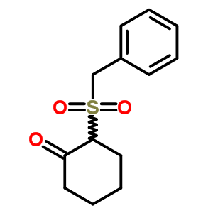 Cyclohexanone,2-[(phenylmethyl)sulfonyl]- Structure,10321-66-1Structure