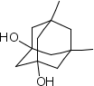 1.3-Dimethyladamantane-5.7-diol Structure,10347-01-0Structure