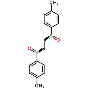 Ethane,1,2-bis(p-tolylsulfinyl)-(7ci,8ci) Structure,10349-05-0Structure