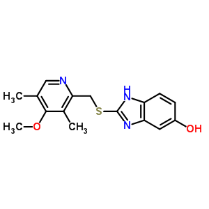 5-O-desmethyl omeprazole sulfide Structure,103877-02-7Structure