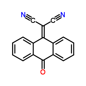 Propanedinitrile,2-(10-oxo-9(10h)-anthracenylidene)- Structure,10395-02-5Structure