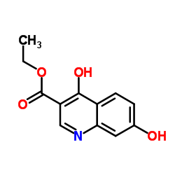 4,7-Dihydroxy-3-quinolinecarboxylic acid ethyl ester Structure,104047-30-5Structure