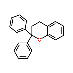 2H-1-benzopyran,3,4-dihydro-2,2-diphenyl- Structure,10419-28-0Structure