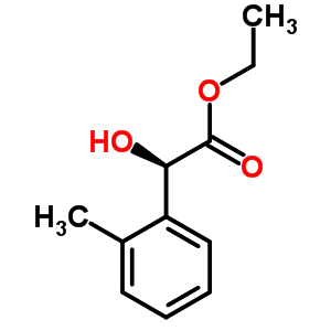 (R)-Hydroxy-(2-methyl-phenyl)-acetic acid ethyl ester Structure,104383-23-5Structure