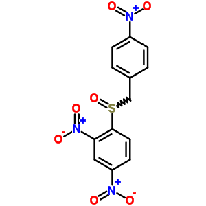 Benzene,2,4-dinitro-1-[[(4-nitrophenyl)methyl]sulfinyl]- Structure,1046-79-3Structure