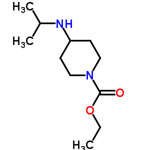 Ethyl4-(isopropylamino)piperidine-1-carboxylate Structure,104605-11-0Structure