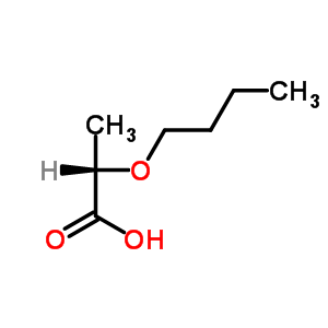 (S)-2-butoxypropanoic acid Structure,104631-62-1Structure