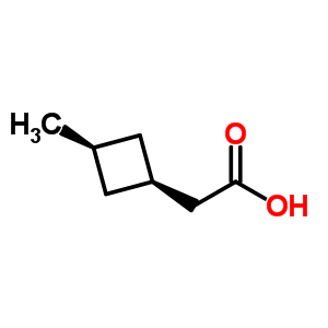 Cis-3-methyl-cyclobutaneacetic acid Structure,104686-12-6Structure