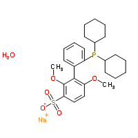 Sodium2-(dicyclohexylphosphino)-2,6-dimethoxy-[1,1-biphenyl]-3-sulfonatehydrate Structure,1049726-96-6Structure