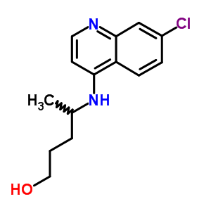 4-[(7-Chloro-4-quinolinyl)amino]-1-pentanol Structure,10500-64-8Structure