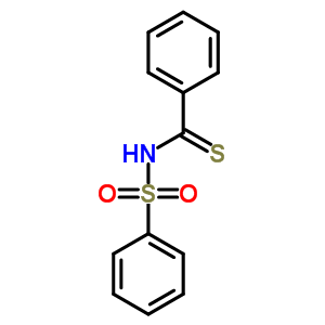 Benzenecarbothioamide,n-(phenylsulfonyl)- Structure,10520-98-6Structure