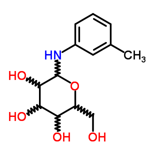 D-glucopyranosylamine,n-(3-methylphenyl)- Structure,10571-76-3Structure