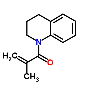 2-Propen-1-one,1-(3,4-dihydro-1(2h)-quinolinyl)-2-methyl- Structure,10579-60-9Structure