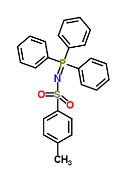 Benzenesulfonamide,4-methyl-n-(triphenylphosphoranylidene)- Structure,1058-14-6Structure