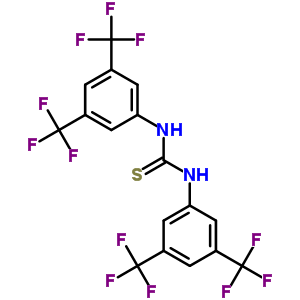 1,3-Bis[3,5-bis(trifluoromethyl)phenyl]thiourea Structure,1060-92-0Structure