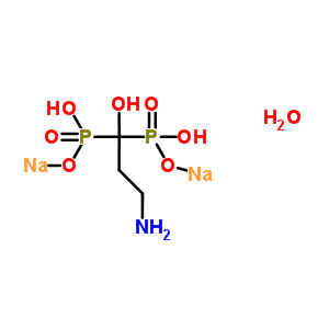 Disodium (3-amino-1-hydroxy-1,1-propanediyl)bis[hydrogen (phosphonate)] Structure,106437-12-1Structure