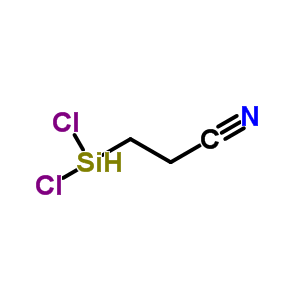 3-(Dichlorosilyl)propanenitrile Structure,1071-74-5Structure